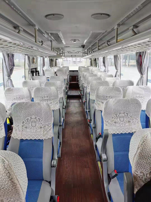 Yutong Gebruikte Vervoer Witte Voertuigen Gebruikte Diesel 50Seats Gebruikte Bus Over lange afstand Buses