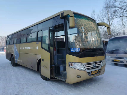 jaar 51 Zetels Gebruikte Bus ZK6112D van 2012 met de Leiding van Front Engine Diesel RHD