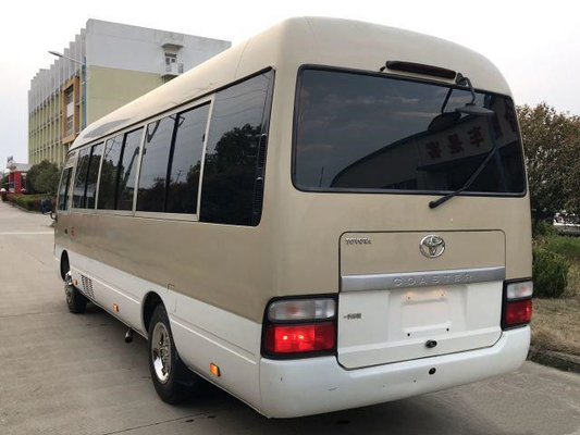 De tweedehandse Toyota-de Benzinebus van de Onderlegger voor glazenbus 3TR gebruikte 23 Zetels Mini Buses in het Jaargebruik van 2013