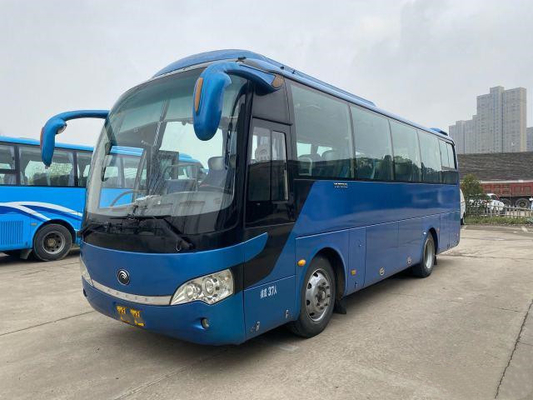 De gebruikte Bus Bus 37 Zetels Yutong Zk6888 vervoert en traint bus rechtse aandrijving per bus