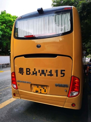 Bus Bus 60 van de de Aandrijvingspassagier van Seat Rechtse Deuren van Yutong ZK6110 Twee Bus Gebruikte
