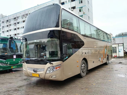 De gebruikte Yutong-de Reisbus Bus ZK6126 van het Merk 2015 Jaar gebruikte EURO III Bus van de Diesel Motor375hp de Bus Gebruikte Dubbele Deuren van Weicahi