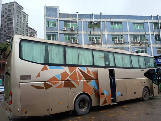 De gebruikte Yutong-de Reisbus Bus ZK6126 van het Merk 2015 Jaar gebruikte EURO III Bus van de Diesel Motor375hp de Bus Gebruikte Dubbele Deuren van Weicahi