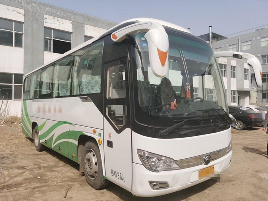 Bus Bus Luxury Zk 6876 van het de busvervoer van de Tweede Handbus 36seats Yutong de Juiste Leiding