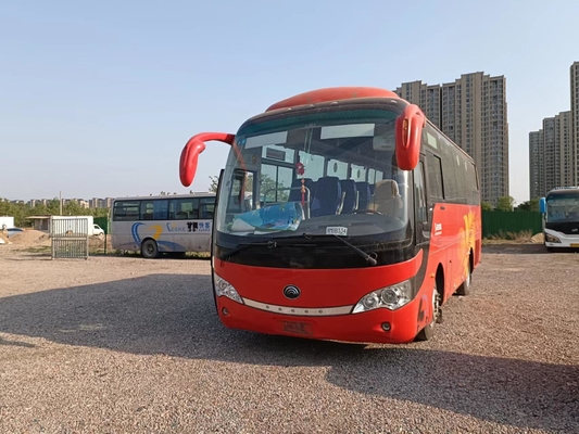 Gebruikt Mini Bus Yutong Zk 6808 de Gebruikte Motor van BusBuses 35seats LHD Yuchai
