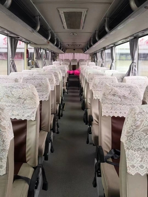 2019 Jaar 49 Zetels Gebruikte Yutong-van de Aandrijvingsbussen van Busbus left hand Achter de Motorbus