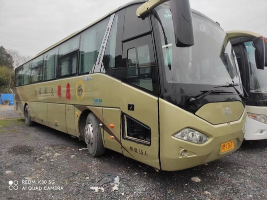 2015 Jaar 55 de Seat Gebruikte Zhongtong-Bus 199kw van de Buszlck6120 Tweede Hand met LHD voor Passagier