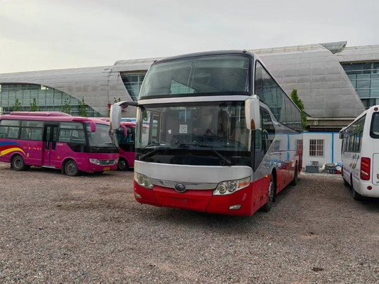 2015 Jaar 45 de Zetels Gebruikte Yutong-Leiding van With Diesel Engine LHD van de Buszk6127h Gebruikte Bus