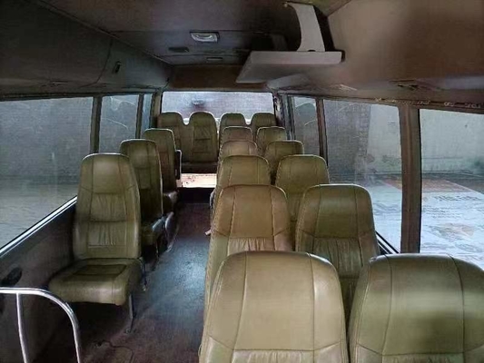 2013 Jaar 30 Zetels Gebruikte Onderlegger voor glazen Bus Gebruikt Mini Bus Toyota Coaster Bus met 15B-Dieselmotor