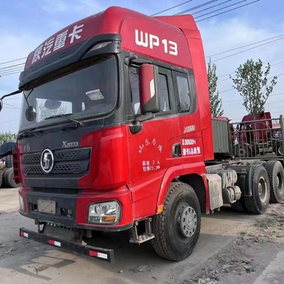 De gebruikte Shacman-Vrachtwagentractor 420hp gebruikte Tractor Hoofd6*4 50tons voor de Vrachtwagen van de Verkooptractor