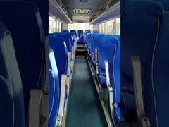 Tweedehands Youtong Coach Bus ZK6808 Linksrijden 30 zitplaatsen Leaf Spring Gebruik in Afrika