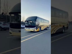 Sterke kracht Commerciële gebruikte bus ZK6120 Uitstekende staat 50 zitplaatsen Schone dashboard Diesel motor