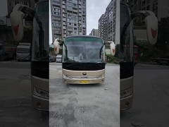 Yutong City Bus Diesel Yuchai Motor ZK6125 Dubbele deur 43 zitplaatsen 98 Passagiers Leaf Spring